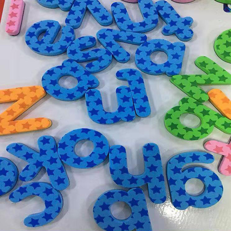 Imanes de Letras y Números Magnéticos de Espuma de EVA para Pizarra y Refrigerador