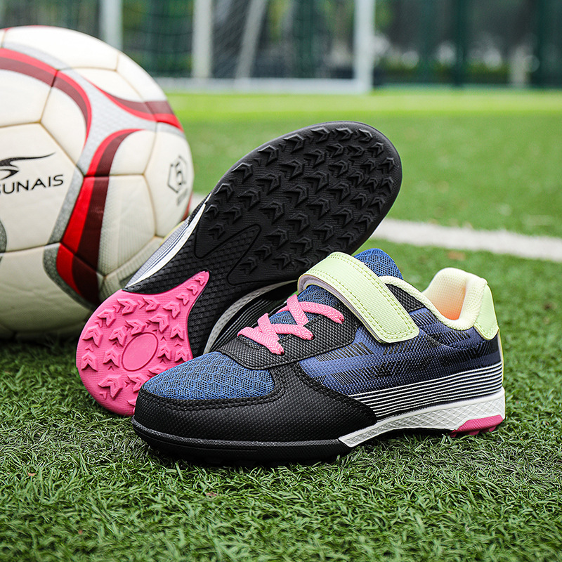 Tenis de Fútbol Infantil de Tela de Malla Transpirable para Entrenamiento