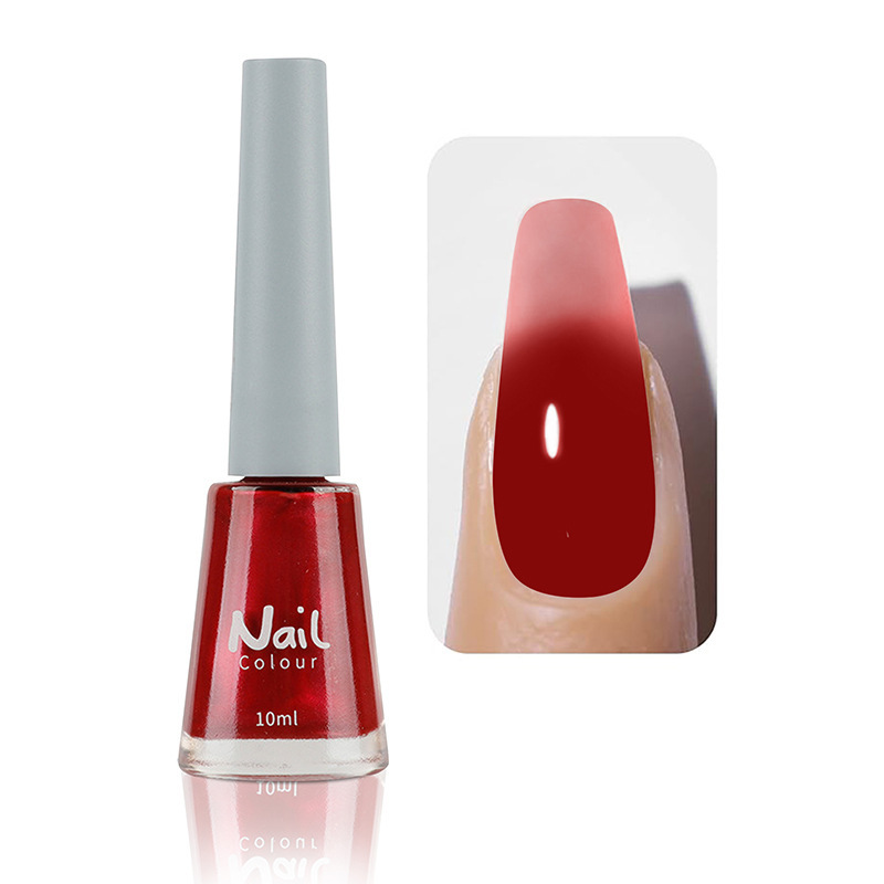 Oily non-peeling long-lasting nail polish baking-free quick-drying non-fading nude transparent nail polish wholesale