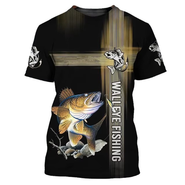 Comercio exterior transfronterizo europeo y americano venta caliente impresión 3D verano calle alta salvaje suelta cuello redondo manga corta transpirable camiseta para hombre