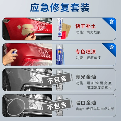 touch-up spray paint, hand spray — Avtomobil boya qələmləri - emergency-plan-indicate-color