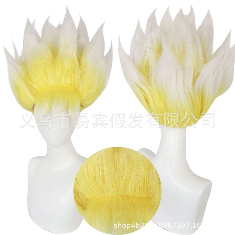 Monkey King Dragon Ball cos Wig Super Saiyan Show Anime Wig Factory Wholesale