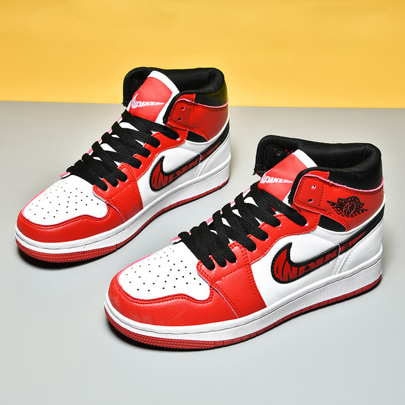 aj メンズシューズハイトップリバースパンダ本物のバスケットボールシューズ莆田 aj1 スポーツスニーカー学生カジュアルシューズカップルシューズ|undefined
