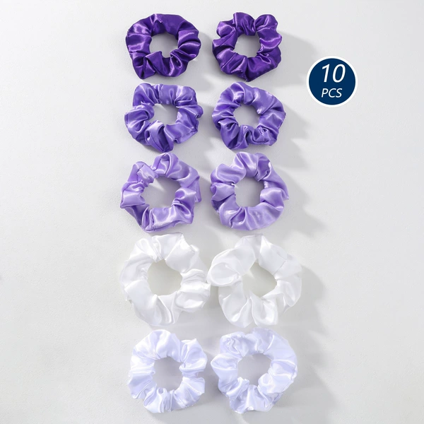 10pcs off-white and purple