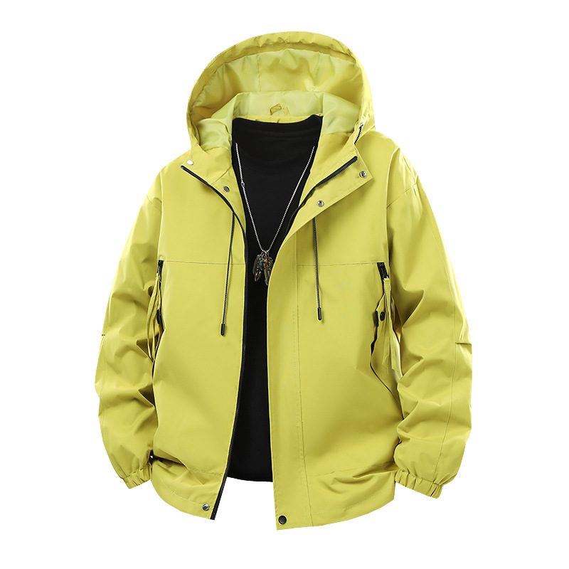2025 Spring and Autumn New Style Jacket for Men and Women Cross-border for Lovers Outdoor Stormtrooper Windproof Waterproof Coat