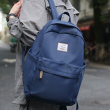 亏本清仓捡漏批发大容量新款超轻高中书包女学院风双肩背包初中生