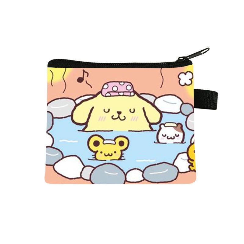 Capacious wallet, card holder, cute organizer bag, high-quality style