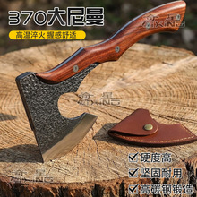 户外战斧370大尼曼多用斧野营战术斧头消防斧露营劈柴砍树工具