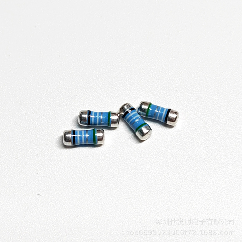 0207 0.99R R99 0.5% black and white silver green wafer resistor patch color ring cylindrical resistor 0207 0.99R R99 0.5% black and white silver green wafer resistor patch color ring cylindrical resistor