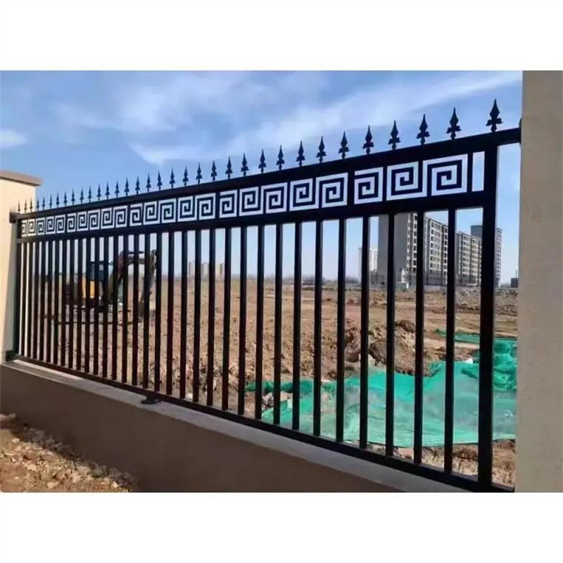 成都围墙护栏 工地栏杆 院墙围栏 工地围栏 镀锌管护栏氟碳漆栏杆