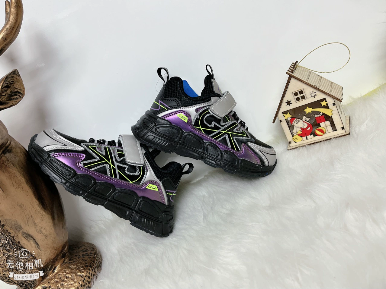 Fashionable spring sports shoes for men and women for black leather for leisure, European style, Physicals