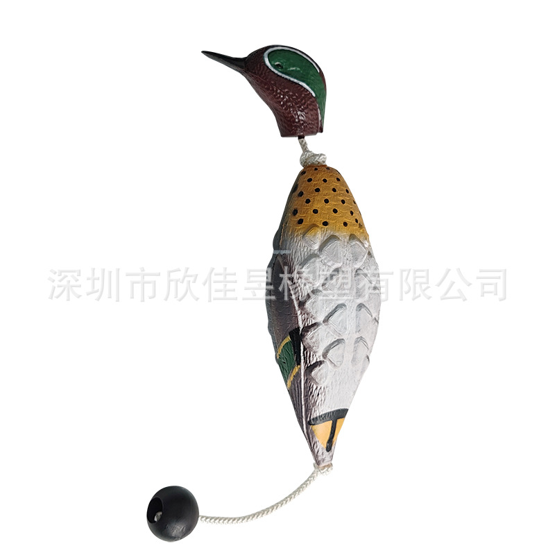 Fábrica de molde de espuma de inyección de EVA PET pato mordedura resistente cebo perro de juguete falso pato entrenador al por mayor