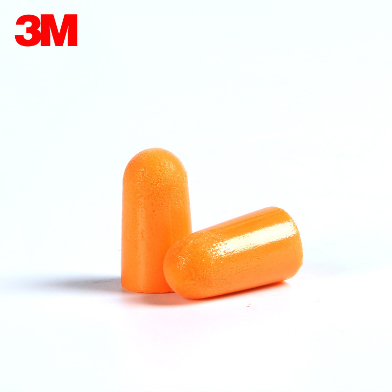 Genuine 3m1100 Earplugs, Anti-Noise, Soft Sleep Soundproof Earplugs for Learning, Working and Sleeping, 10 Pairs