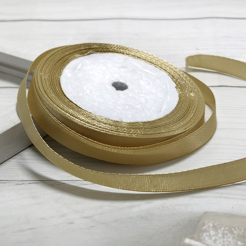 Venta directa de fábrica 1cm cinta de satén cinta de satén caja de regalo cinta decorativa lazo cinta de satén de seda suministro especial transfronterizo al por mayor