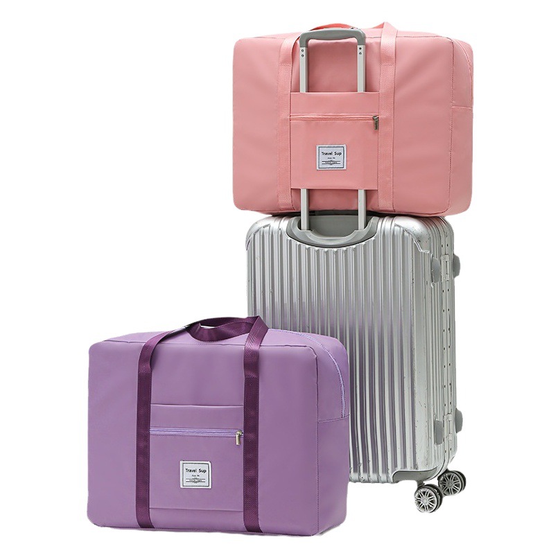 Bolsa de viaje puede cubrir el caso de la carretilla de embarque de corta distancia bolsa de viaje de gran capacidad de almacenamiento de moda de las mujeres portátil de yoga bolsa de fitness