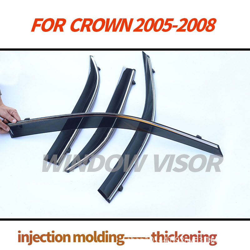Toyota CROWN S180 2004-2007 Window Visor Rain Guard