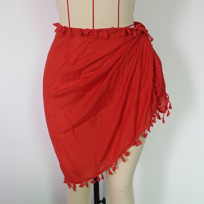 Womenu0027S Fashion Solid Color Polyester Cover Ups 1 Piece