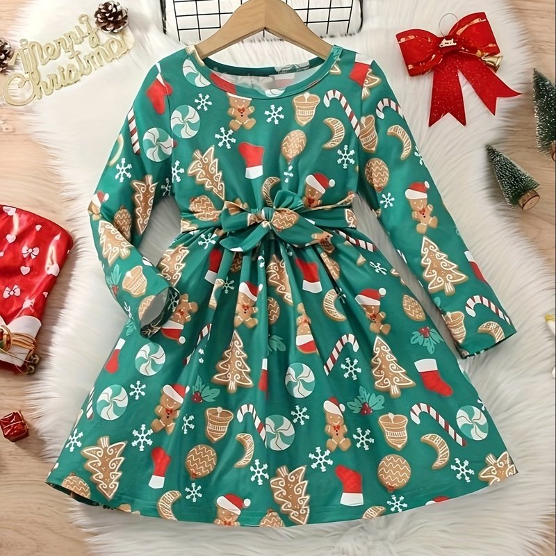 Girls' Christmas Party Dress Baby party costume kids dress|undefined