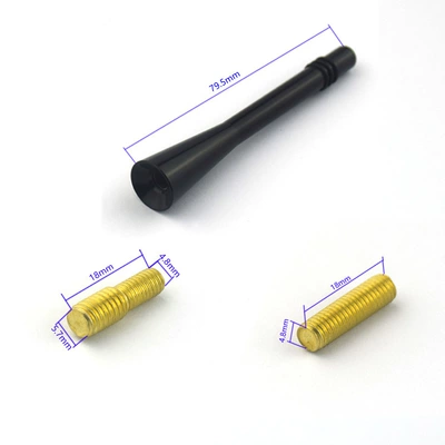 Stock Colorful Aluminum Alloy: vehicle antenna