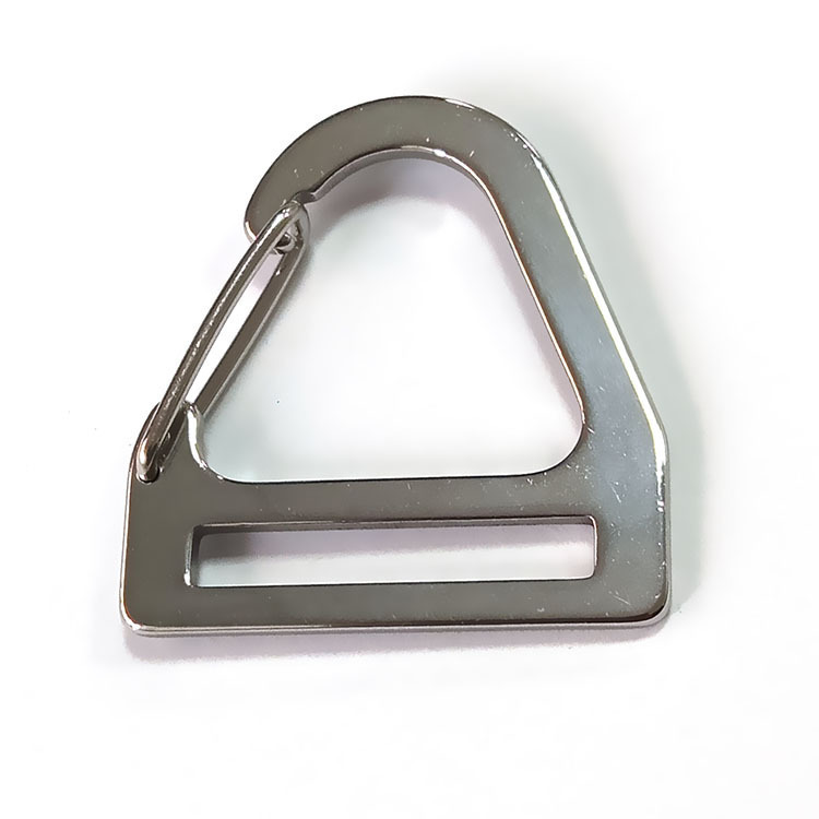 Inner 26mm Spring Triangular Buckle Triangular Hook Buckle Luggage Hardware Accessories Bag Shoulder Strap Strap Hook Buckle Connection Hanging Buckle