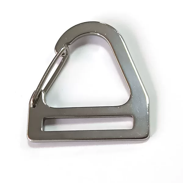 Inner 26mm Spring Triangular Buckle Triangular Hook Buckle Luggage Hardware Accessories Bag Shoulder Strap Strap Hook Buckle Connection Hanging Buckle