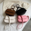 One-shoulder bag, genuine leather