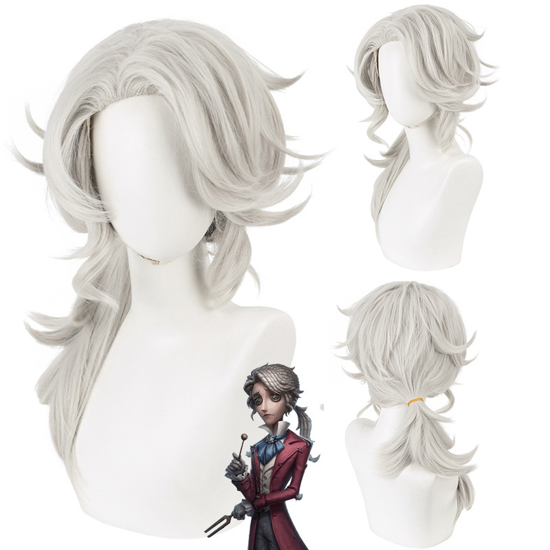 Lord Sunda Fifth Personality Composer Frederick Light Cream Style Little Pagoda COS Wig