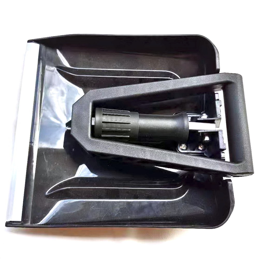 Pala de nieve plegable de tamaño pequeño pala de plástico engrosada pala de basura pala de plástico pala de nieve de grano impresión OGO