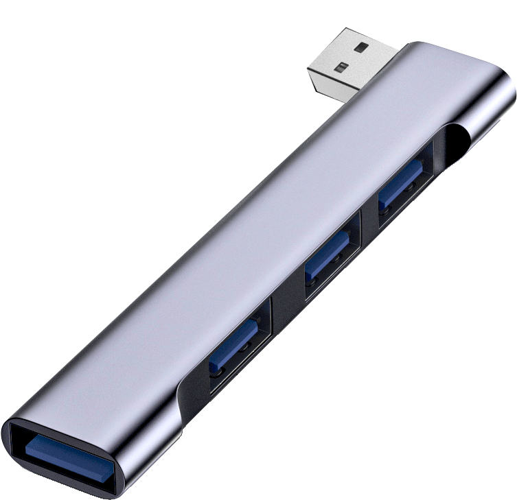 Suministro directo de fábrica USB3.0 estación de acoplamiento divisor typec estación de acoplamiento enchufe directo enchufe lateral borde-pegado pequeño y conveniente