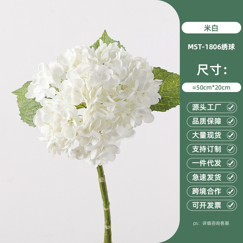 Simulación de sensación de mano 196 piezas de hidratación de mano de bodas de hidratación de mano de flores falsas de hidratación transfronteriza