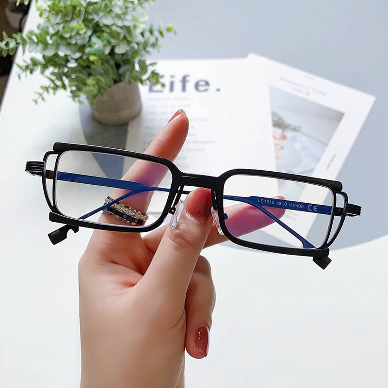 Simple Style Geometric Ac Square Full Frame Glasses display picture 15