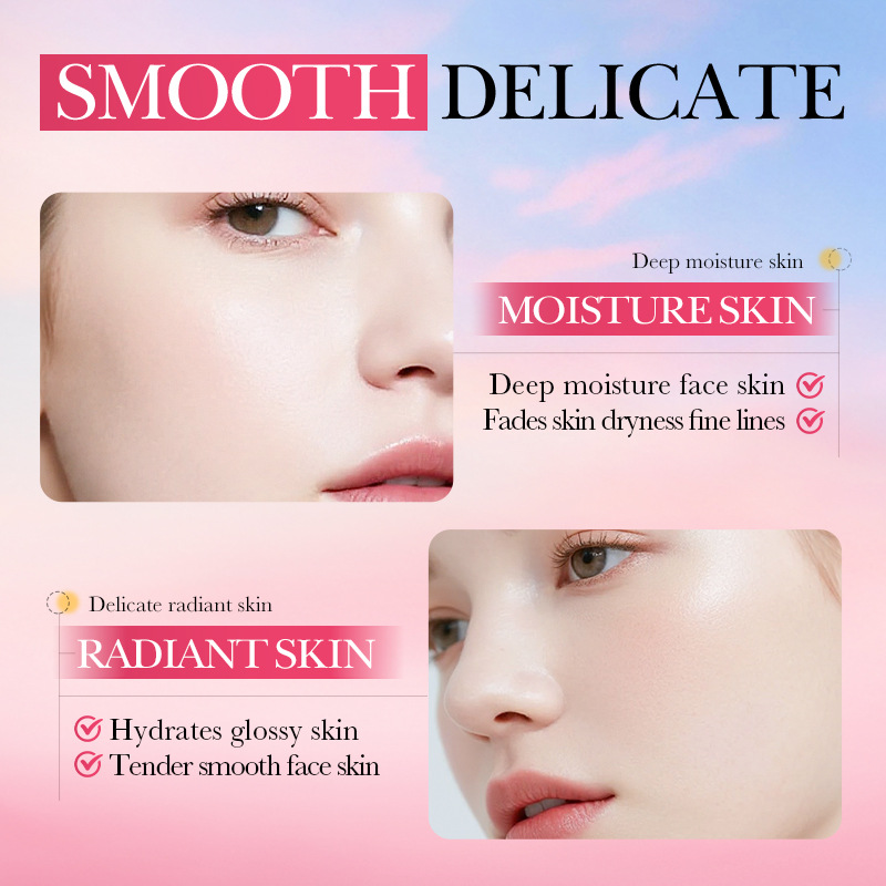 Masque facial rajeunissant, nourrissant et hydratant SADOER aux peptides de rose, disponible en stock et importé directement de l'étranger._voghion.com