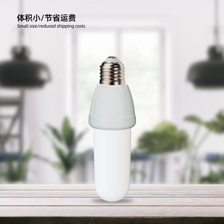 LED cylindrical bulb with battery, 9/12W fully enclosed emergency light, DOB crossflow high-brightness tri-proof light.