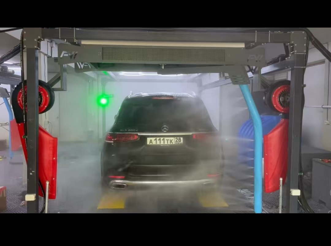 Full-automatic contactless car washing machine commercial 24-hour self-service sharing equipment computer unmanned intelligent car washing room