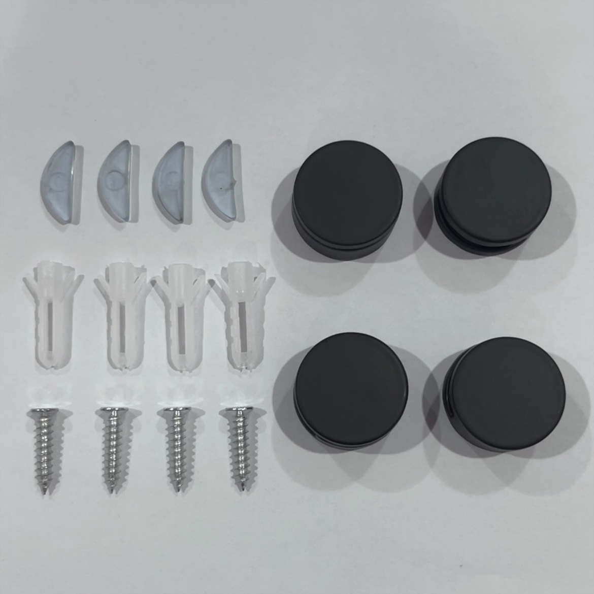 Venta directa Venta caliente transfronteriza espejo de cristal titular de cristal hebilla fija accesorios de espejo de cristal hebilla