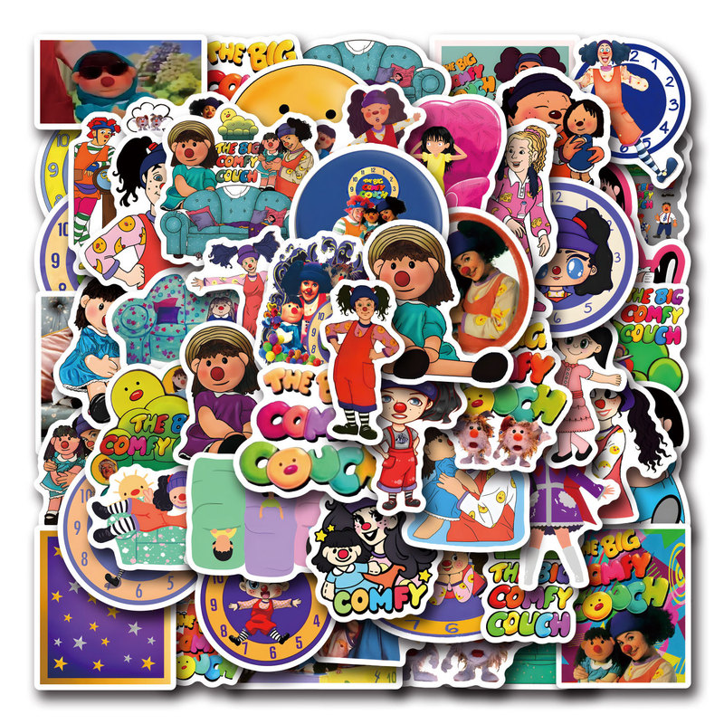 50 Big Comfy Couch Graffiti Stickers Decorative Luggage Scooter Cartoon Stickers Factory Wholesale 50 Big Comfy Couch Graffiti Stickers Decorative Luggage Scooter Cartoon Stickers Factory Wholesale