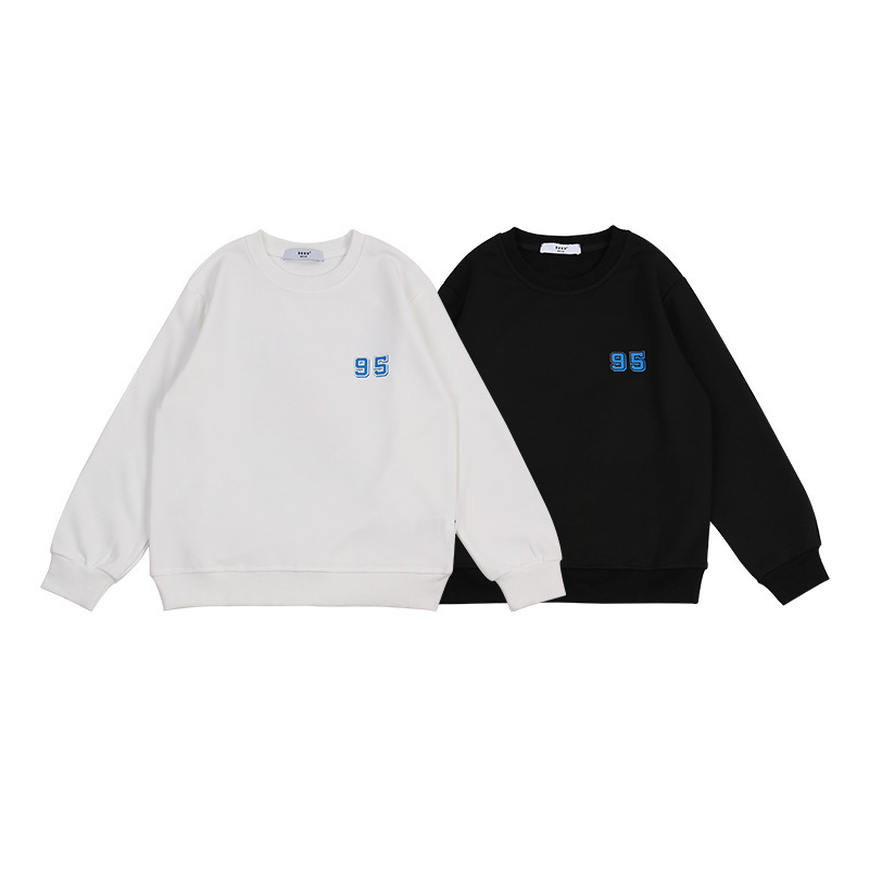 Cross-border exclusive Amazon autumn children's clothing, girls' and boys' crew neck sweatshirts, stylish Korean style tops for big kids.