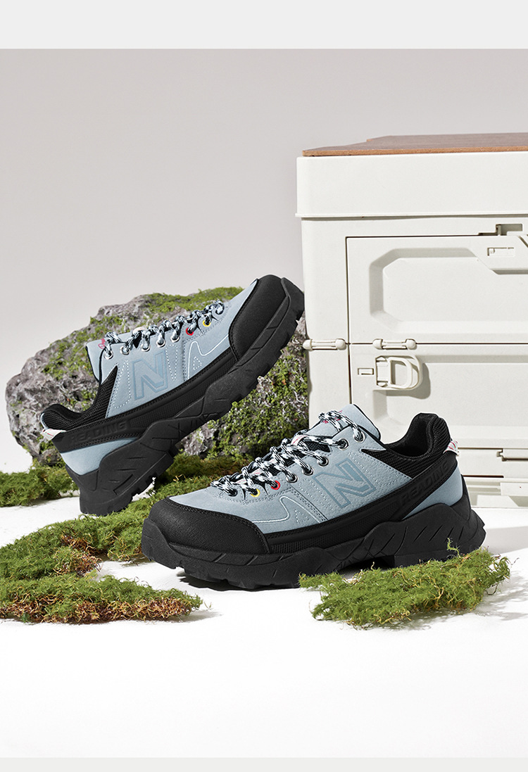 Giày sneaker unisex đế dày phong cách thể thao ngoài trời — 1888 Yến Mạch Nâu chi tiết 9