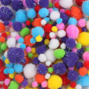 ��ɫ���[���y�z���]ë���׃��ֹ�DIY��ɫ�q���^�Ьñ���С�q��