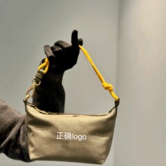 2025 新カラフルなサーフィンロープショルダーストラップキャンバスランチボックス女性のバッグ韓国スタイルのファッション脇の下バッグシングルショルダークロスボディバッグ女性
