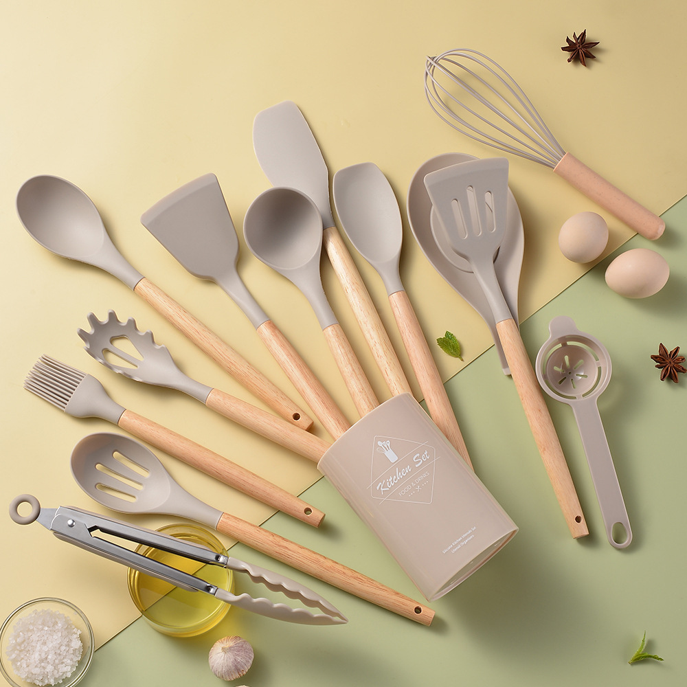 Edición luz utensilios de cocina 17 unidades traje medición espátula barril herramientas Cocina