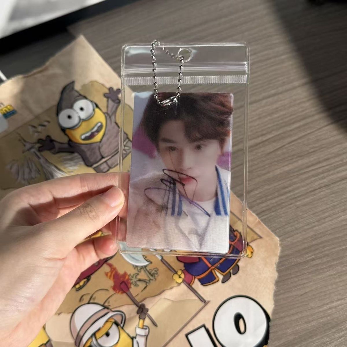 Xiaohongshu-style Ding Yuxi lens tag dynamic photometric card, lens tag collection card, fan support merchandise card