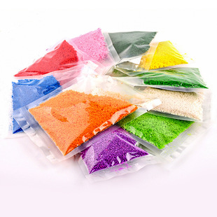 DIY handmade building sand table model material Greening leaves latex sponge model tree powder color pollen 30g
