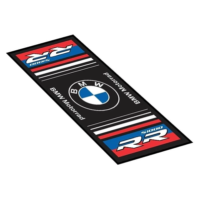 Cross-border Deplaceable Motorcycle Carpet Kawasaki Ducati Motorcycle Team Display Special Crystal Velvet Floor Mat Bedside Mat (Avtomobil döşəmə paspasları) - color-01-40120cm