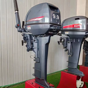 Əl ilə Su Soyutmalı İki Zamanlı 9.9HP Dəniz Mühərriki, Uzun/Qısa Val