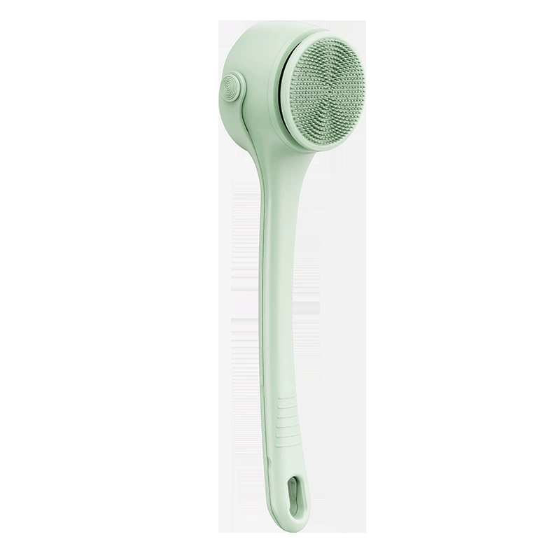 New electric bath brush rotating multi-function bath brush double handle waterproof bath brush can be detached bath back scrubbing tool