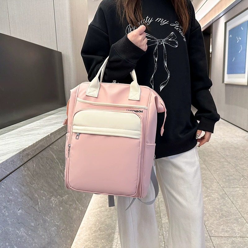 Модная сумка для мамы большой вместимости, многофункциональный рюкзак для беременных, сумка для кормления на прогулке, можно повесить на коляску.