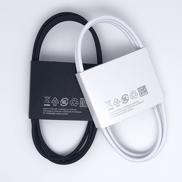 Applicable to Samsung S21 Mobile phone charging cable data cable double type-c interface PD fast charging cable EP-DN980 Applicable to Samsung S21 Mobile phone charging cable data cable double type-c interface PD fast charging cable EP-DN980