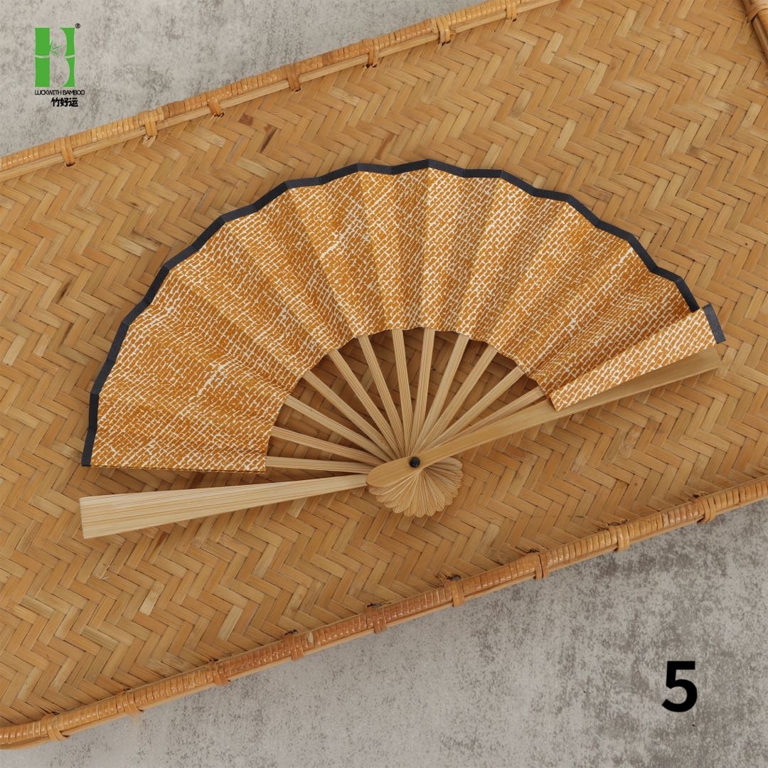 Estilo nacional de bambú Xuan papel ventilador en blanco pintura plegable ventilador para estudiantes danza ventilador muñeca ventilador han Ropa Accesorios ventilador estilo antiguo estilo