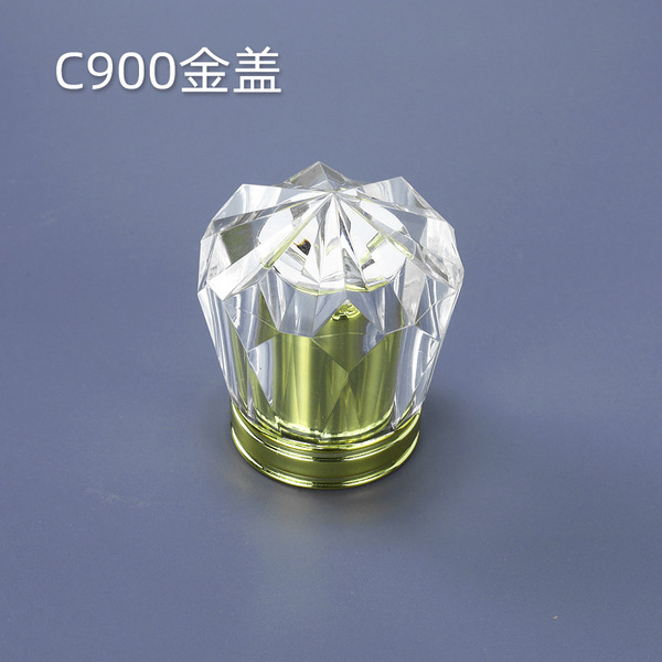 transparent glass perfume